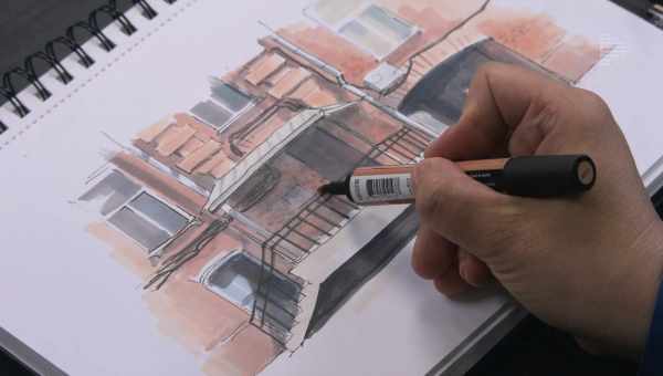 Що таке архітектурний скетчинг і як навчитися малювати скетчі?